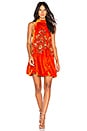 view 1 of 4 MINIVESTIDO JILLS SEQUIN in Orange Combo