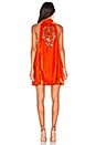 view 3 of 4 MINIVESTIDO JILLS SEQUIN in Orange Combo