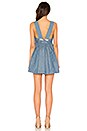 view 3 of 3 Carolina Chambray Mini Dress in Blue