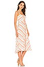 view 2 of 3 Striking Striped Midi Dress in Ivory