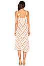 view 3 of 3 Striking Striped Midi Dress in Ivory