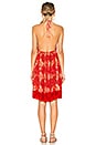 view 3 of 3 Beach Day Mini Dress in Red