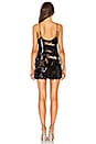 view 3 of 4 Seeing Double Sequin Slip Dress in Black