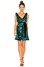 view 1 of 4 Sequin Siren Mini Dress in Green