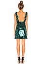 view 3 of 4 Sequin Siren Mini Dress in Green