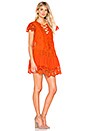 view 2 of 3 Esperanza Eyelet Mini Dress in Orange