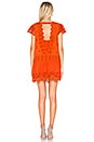 view 3 of 3 Esperanza Eyelet Mini Dress in Orange