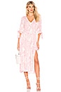 view 1 of 3 Forever Always Midi Dress in Pink Combo