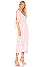 view 2 of 3 Forever Always Midi Dress in Pink Combo