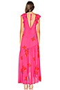 view 3 of 3 She's A Waterfall Maxi Dress in Pink Combo