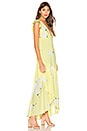 view 2 of 3 She's A Waterfall Maxi Dress in Yellow Combo