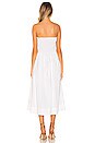 view 3 of 3 Lilah Pleated Tube Dress in White