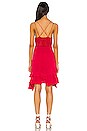 view 3 of 3 Adella Slip Dress in Bright Red