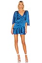 view 1 of 3 Strike A Pose Mini Dress in Blue