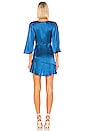 view 3 of 3 Strike A Pose Mini Dress in Blue