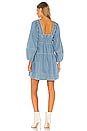 view 3 of 3 Blue Jean Babydoll Dress in Washed Denim