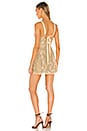 view 3 of 4 Gold Rush Mini Dress in Gold
