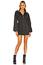 view 1 of 3 Mia Denim Mini Dress in Black