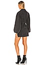 view 3 of 3 Mia Denim Mini Dress in Black