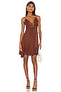 view 1 of 3 Adella Slip Dress in Cocoa
