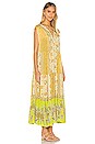 view 3 of 4 ROBE MAXI HANALEI BAY in Yellow Combo