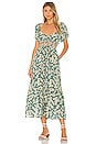 view 1 of 4 VESTIDO MIDI ELLIE in Green