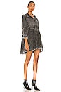 view 2 of 3 Hannah Mini Denim Dress in Black