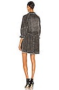 view 3 of 3 Hannah Mini Denim Dress in Black