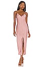 view 1 of 4 Smoke & Mirrors Midi Slip Dress in Mauve Swoon