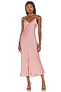 view 4 of 4 Smoke & Mirrors Midi Slip Dress in Mauve Swoon