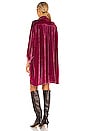 view 3 of 3 Lux Velvet Shirt Dress in Fairytale