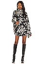 view 2 of 4 Aries Mini Dress in Black Combo