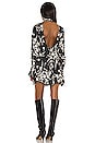 view 4 of 4 Aries Mini Dress in Black Combo