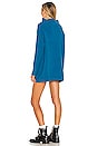 view 3 of 3 Ottoman Slouchy Tunic Sweater Dress in Tropical Bay