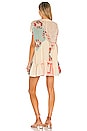 view 3 of 3 Mended With Scarves Mini Dress in Light Combo