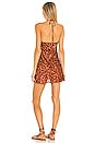 view 3 of 3 Hang On Halter Printed Slip Dress in Natural Combo