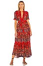 view 1 of 3 Rare Feelings Maxi Dress in Red Combo