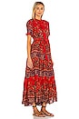 view 2 of 3 Rare Feelings Maxi Dress in Red Combo