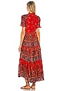 view 3 of 3 Rare Feelings Maxi Dress in Red Combo