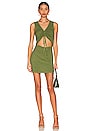 view 1 of 3 Laila Mini Dress in Calla Green