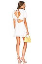view 1 of 3 Apricot Rose Mini Dress in White