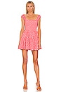 view 1 of 3 Sweet Annie Mini Dress in Pink Combo