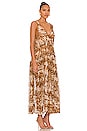 view 2 of 3 VESTIDO FREE PEOPLE JULIANNA in Sand Combo