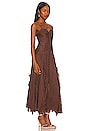 view 2 of 3 x REVOLVE Fleur Maxi Dress in Chocolate