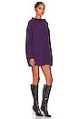 view 2 of 3 Ottoman Slouchy Tunic in Gothic Grape