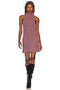view 1 of 3 Claude Mini Dress in Brandy Wine Combo