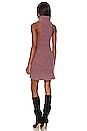view 3 of 3 Claude Mini Dress in Brandy Wine Combo