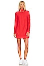 view 1 of 3 Casey Tunic Dress in Fiery Red