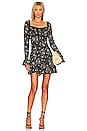 view 1 of 3 Tess Mini Dress in Black Combo