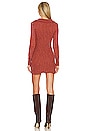 view 3 of 3 Mont Blanc Mini Dress in Red Jasper